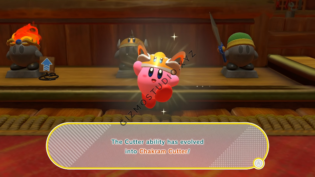 Introducing Kirby, who just got its Cutter ability evolved into Chakram Cutter!