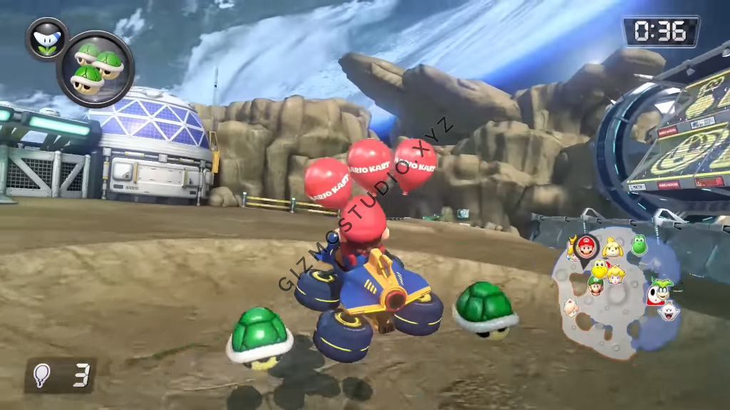 Mario Kart 8 Deluxe seriously has too many weapons and boosts, you won't get bored! 