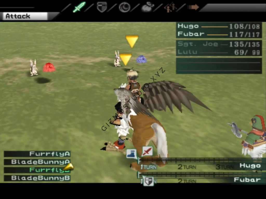 Suikoden 3 has a very familiar combat system that is similar to all of the other Suikoden games in the franchise